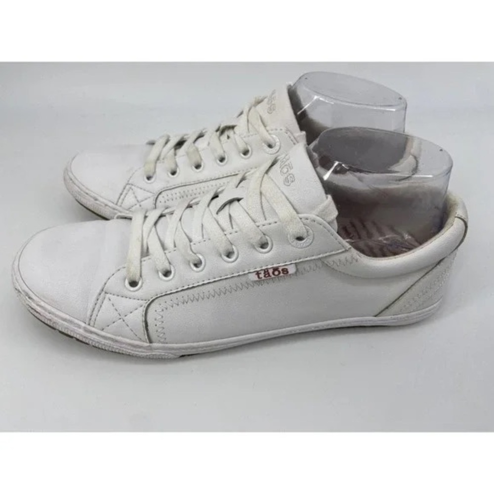 Frye White Low-Top Leather Sneakers